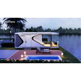 PX5 Luxury  Mobile Home Modern Prefabricated Modular Residential Camp Prefab Capsule House